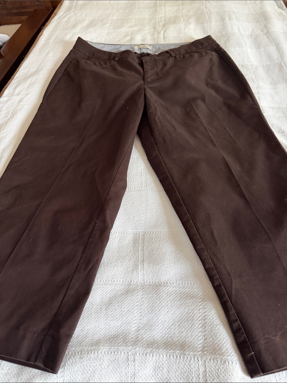 Dockers Men's Dark Brown Dress Pants - Straight Leg